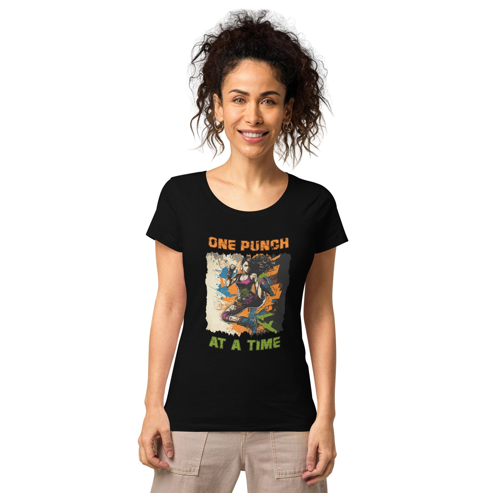 One Punch At A Time Women’s Basic Organic T-Shirt - Beyond T-shirts
