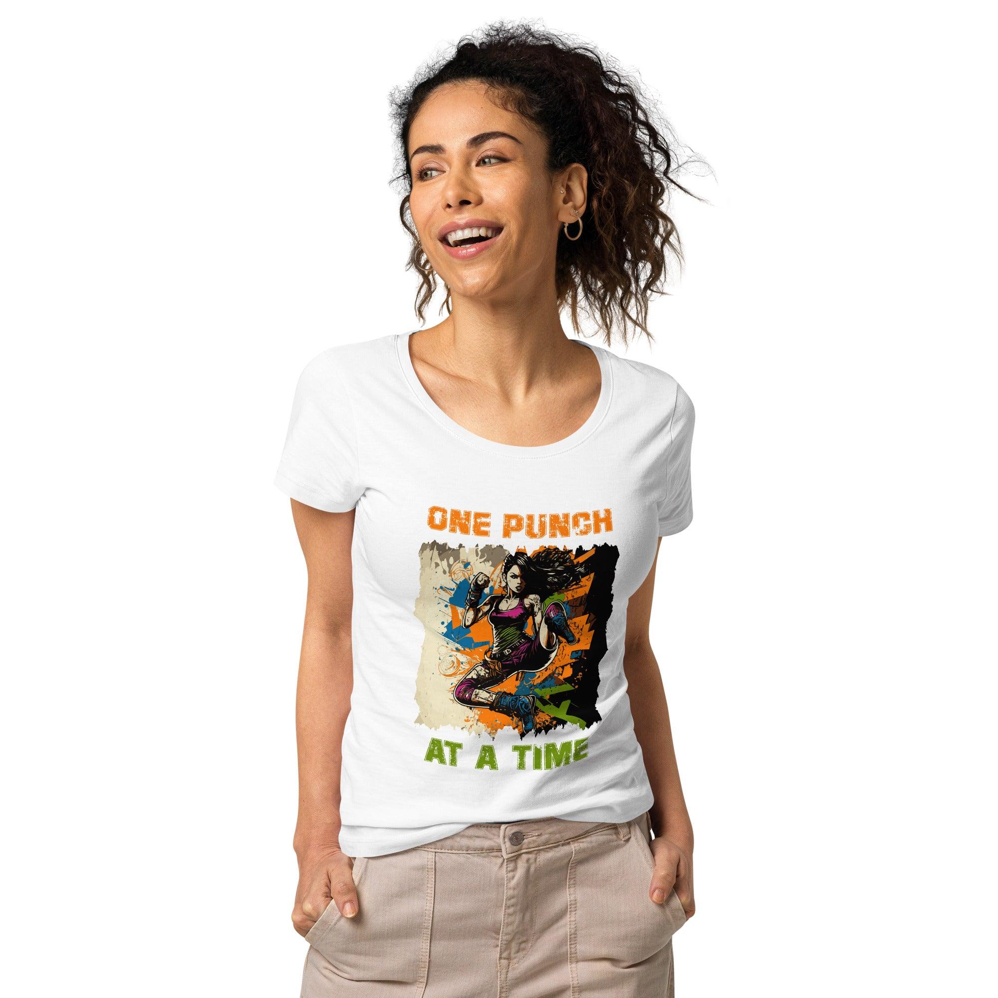 One Punch At A Time Women’s Basic Organic T-Shirt - Beyond T-shirts