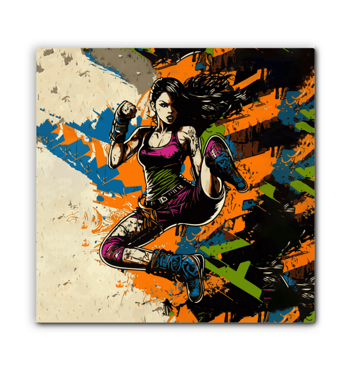 One Punch at a Time Wrapped Canvas - Beyond T-shirts