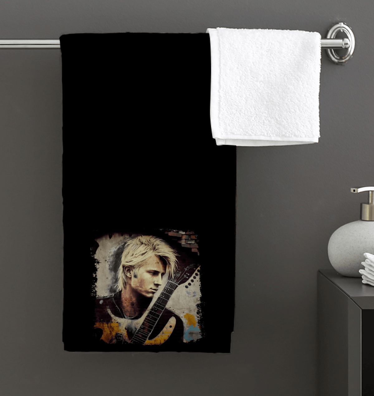 Performing With Explosive Energy Bath Towel - Beyond T-shirts