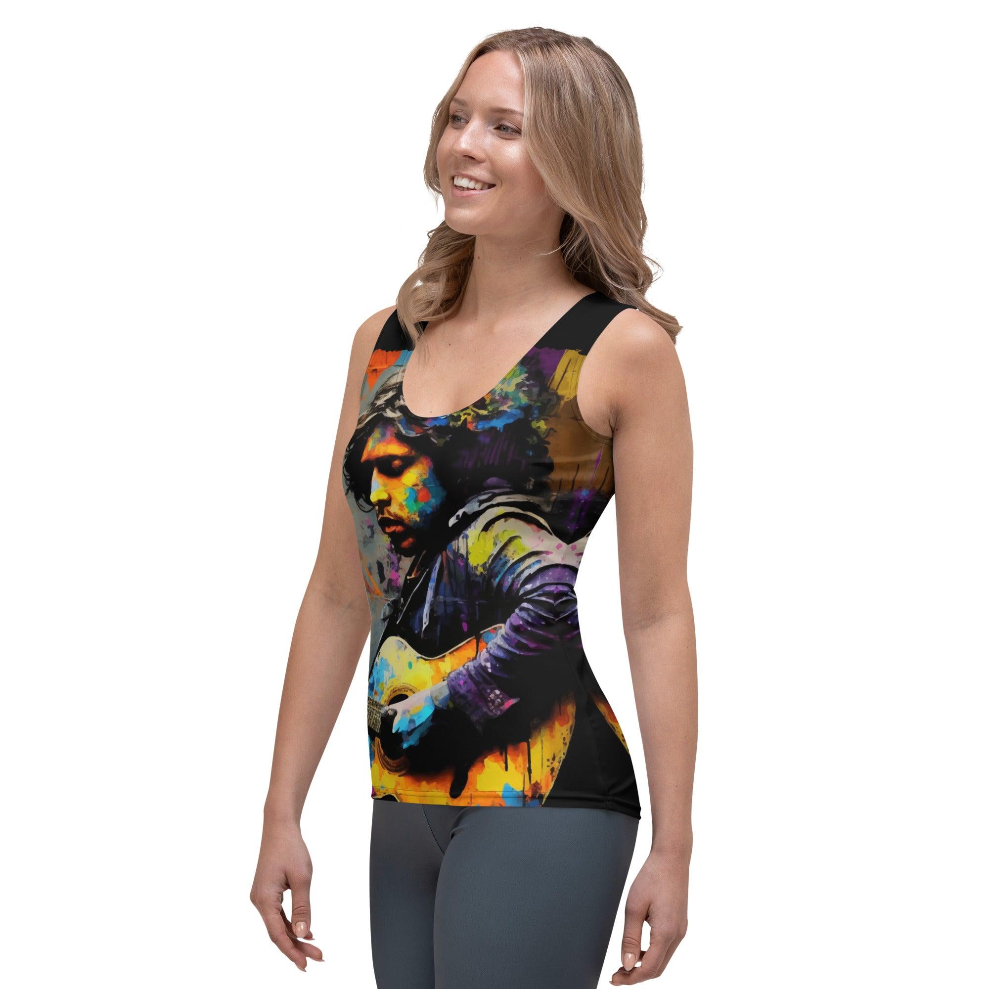 Performing With Explosive Energy Sublimation Cut & Sew Tank Top - Beyond T-shirts