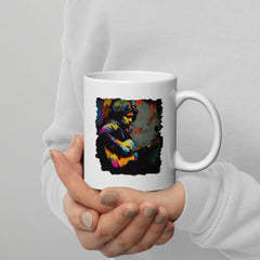 Performing With Explosive Energy White glossy mug - Beyond T-shirts