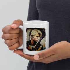 Performing With Explosive Energy White Glossy Mug - Beyond T-shirts