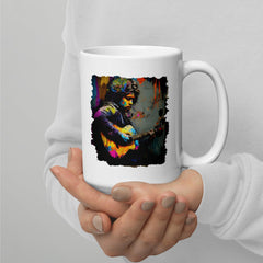 Performing With Explosive Energy White glossy mug - Beyond T-shirts