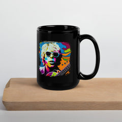 Performing With Sonic Artistry Black Glossy Mug - Beyond T-shirts