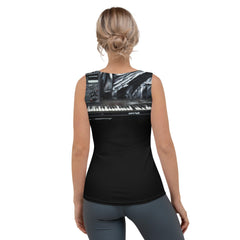 Piano And Guitar Brilliance Sublimation Cut & Sew Tank Top - Beyond T-shirts