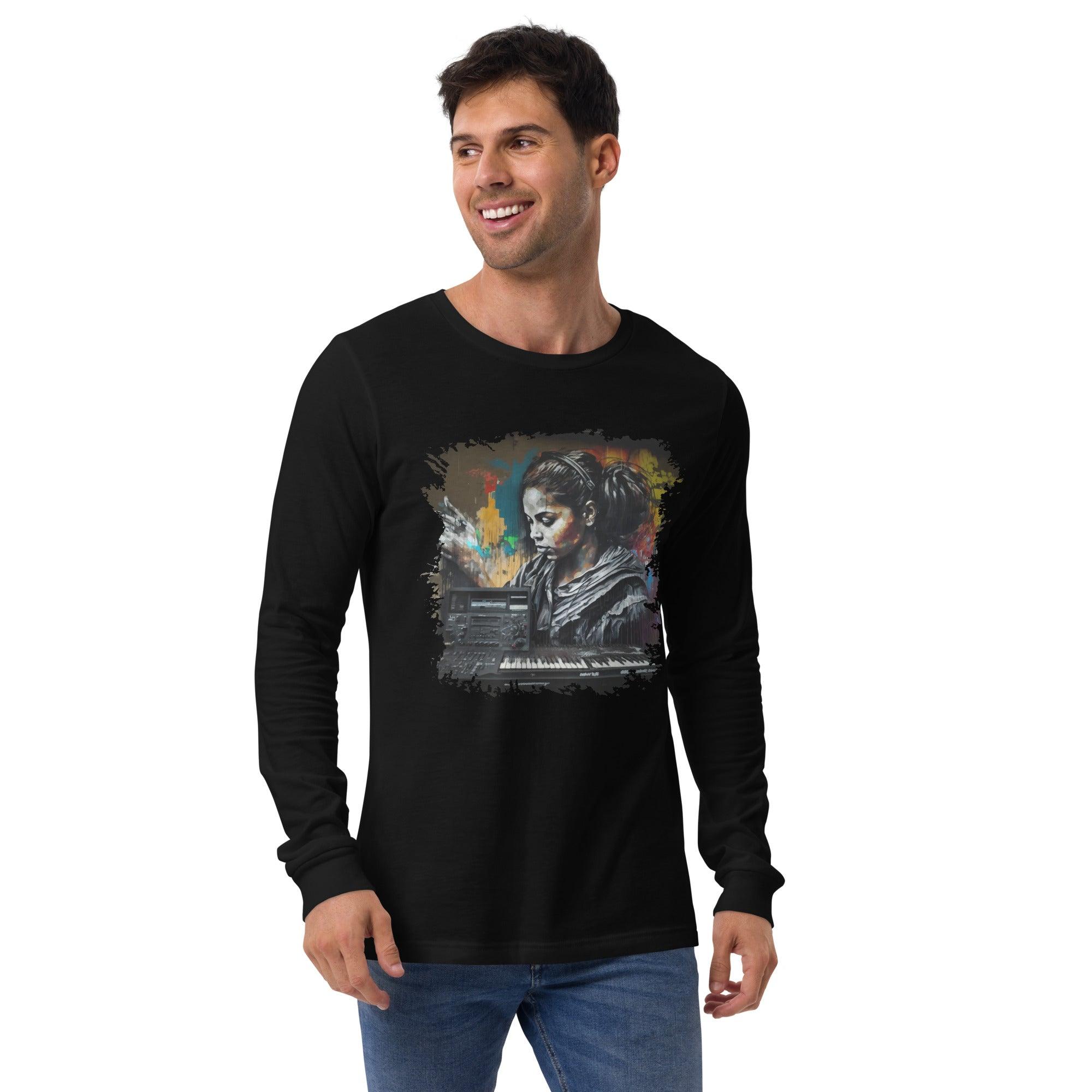 Piano And Guitar Brilliance Unisex Long Sleeve Tee - Beyond T-shirts