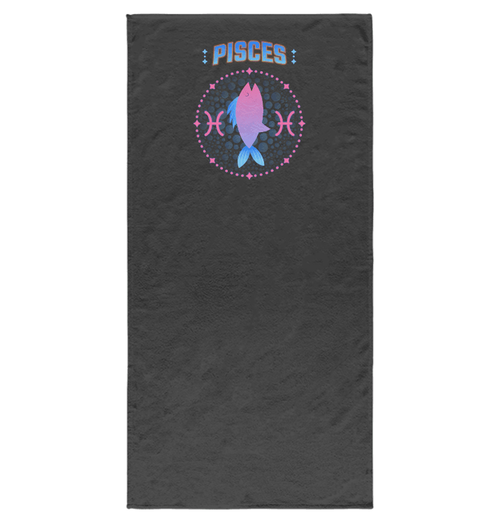 Pisces Bath Towel | Zodiac Series 1 - Beyond T-shirts