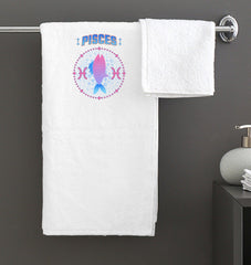 Pisces Bath Towel | Zodiac Series 1 - Beyond T-shirts