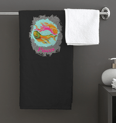 Pisces Bath Towel | Zodiac Series 11 - Beyond T-shirts