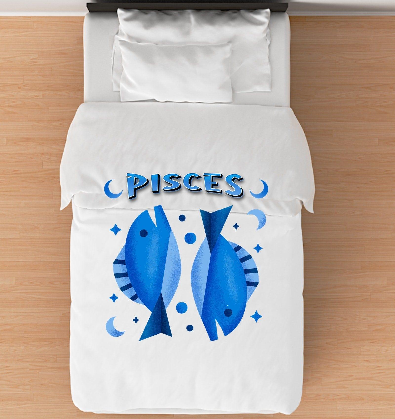 Pisces Duvet Cover - Twin | Zodiac Series 2 - Beyond T-shirts