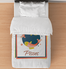 Pisces Duvet Cover - Twin | Zodiac Series 3 - Beyond T-shirts