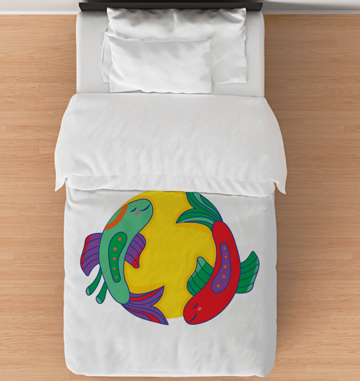 Pisces Duvet Cover - Twin | Zodiac Series 5 - Beyond T-shirts