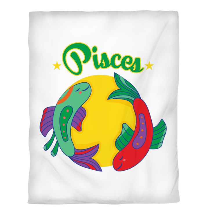 Pisces Duvet Cover - Twin | Zodiac Series 5 - Beyond T-shirts