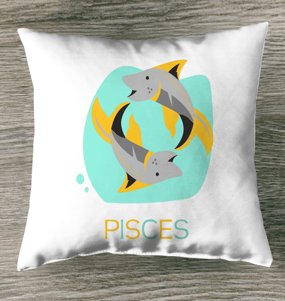 Pisces Indoor Pillow | Zodiac Series 4 - Beyond T-shirts