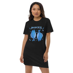 Pisces Organic Cotton T-shirt Dress | Zodiac Series 2 - Beyond T-shirts