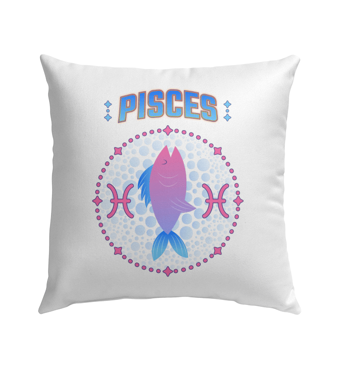 Pisces Outdoor Pillow | Zodiac Series 1 - Beyond T-shirts