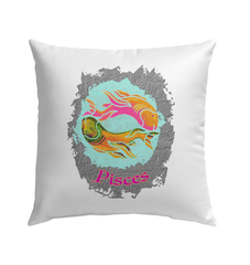 Pisces Outdoor Pillow | Zodiac Series 11 - Beyond T-shirts
