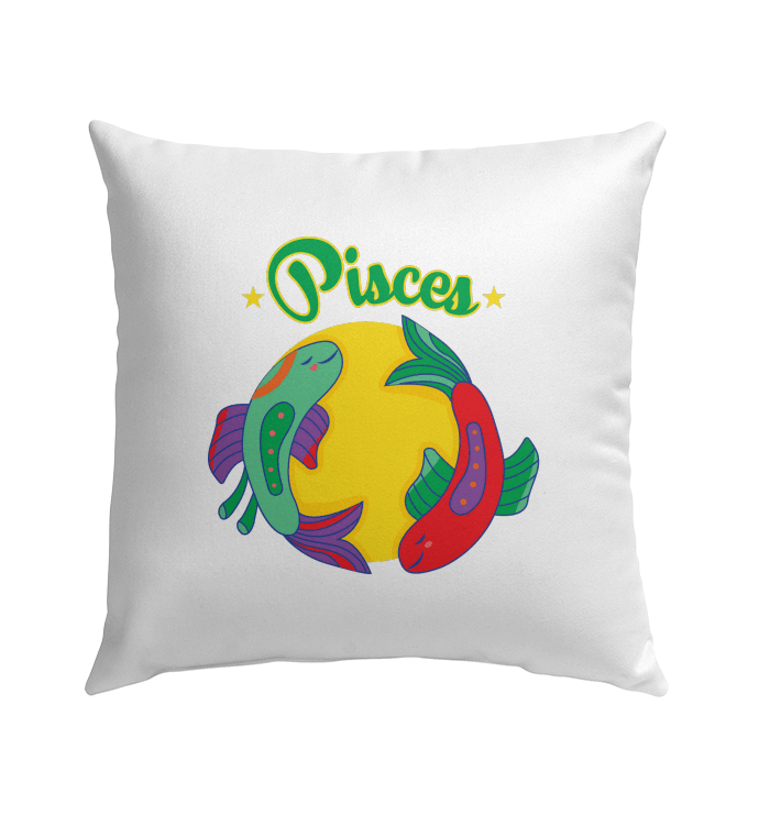 Pisces Outdoor Pillow | Zodiac Series 5 - Beyond T-shirts