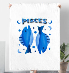 Pisces Sherpa Blanket | Zodiac Series 2 - Beyond T-shirts