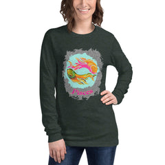 Pisces Unisex Long Sleeve Tee | Zodiac Series 11 - Beyond T-shirts