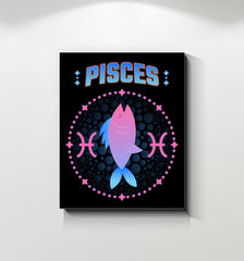 Pisces Wrapped Canvas | Zodiac series 1 - Beyond T-shirts