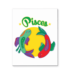 Pisces Wrapped Canvas | Zodiac series 5 - Beyond T-shirts