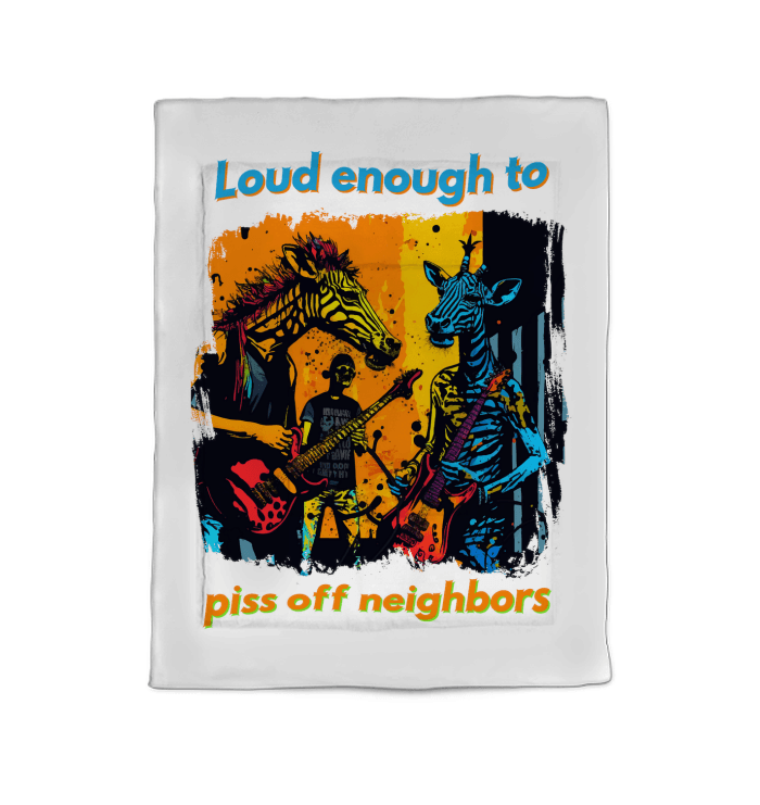 Piss Off Neighbors Comforter - Twin - Beyond T-shirts