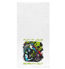 Play It Loud Bath Towel - Beyond T-shirts