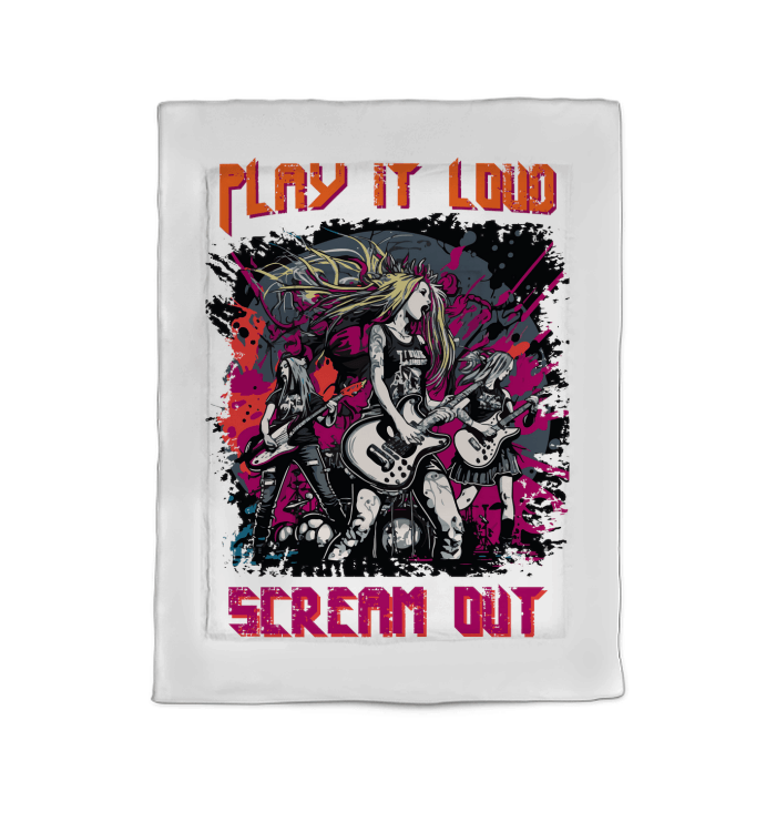 Play It Loud Comforter - Twin - Beyond T-shirts