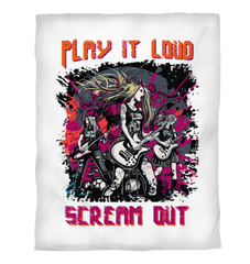 Play It Loud Duvet Cover - Beyond T-shirts