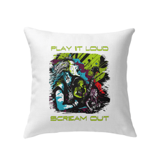 Play It Loud Indoor Pillow - Beyond T-shirts