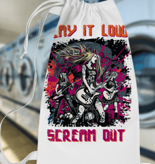 Play It Loud Laundry Bag - Beyond T-shirts