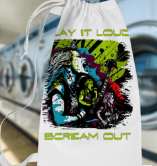 Play It Loud Laundry Bag - Beyond T-shirts