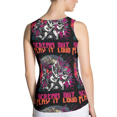 Play It Loud Sublimation Cut & Sew Tank Top - Beyond T-shirts