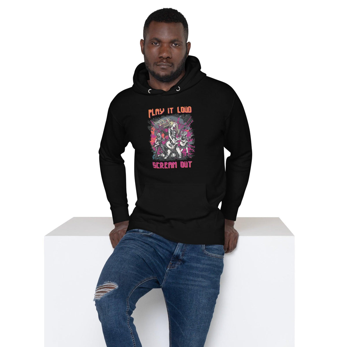 Play It Loud Unisex Hoodie - Beyond T-shirts