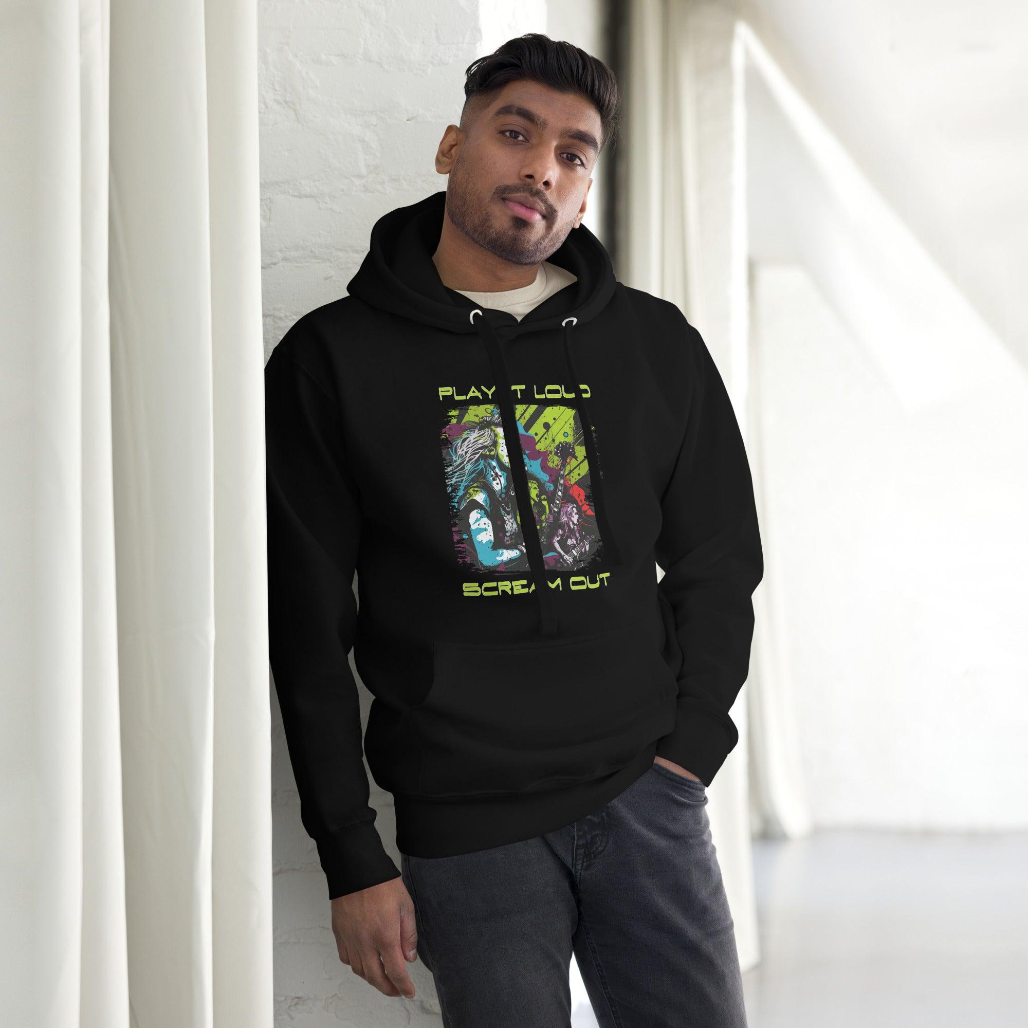 Play It Loud Unisex Hoodie - Beyond T-shirts