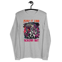 Play It Loud Unisex Long Sleeve Tee - Beyond T-shirts