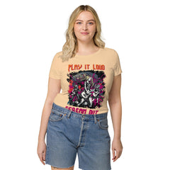 Play it Loud Women’s basic organic t-shirt - Beyond T-shirts