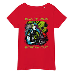 Play It Loud Women’s basic organic t-shirt - Beyond T-shirts