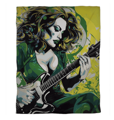 Playing Guitar is Truth Duvet Cover