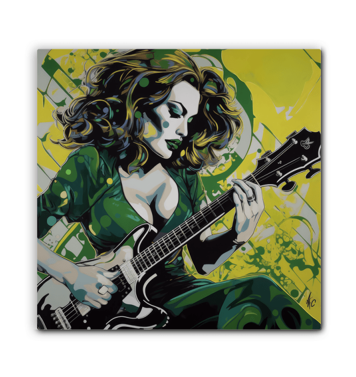 Playing Guitar Is Truth Wrapped Canvas - Beyond T-shirts