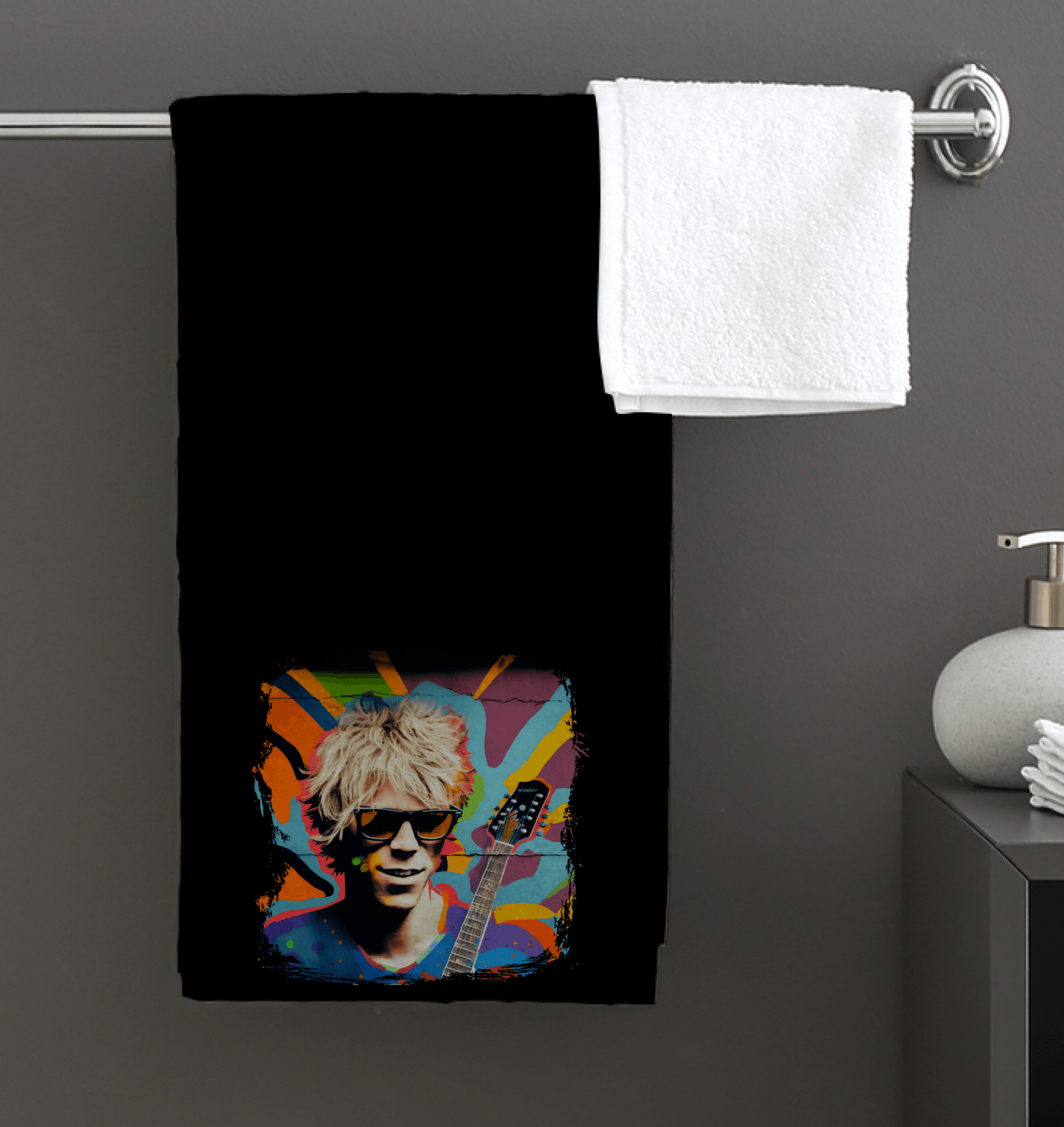 Playing With Dynamic Energy Bath Towel - Beyond T-shirts