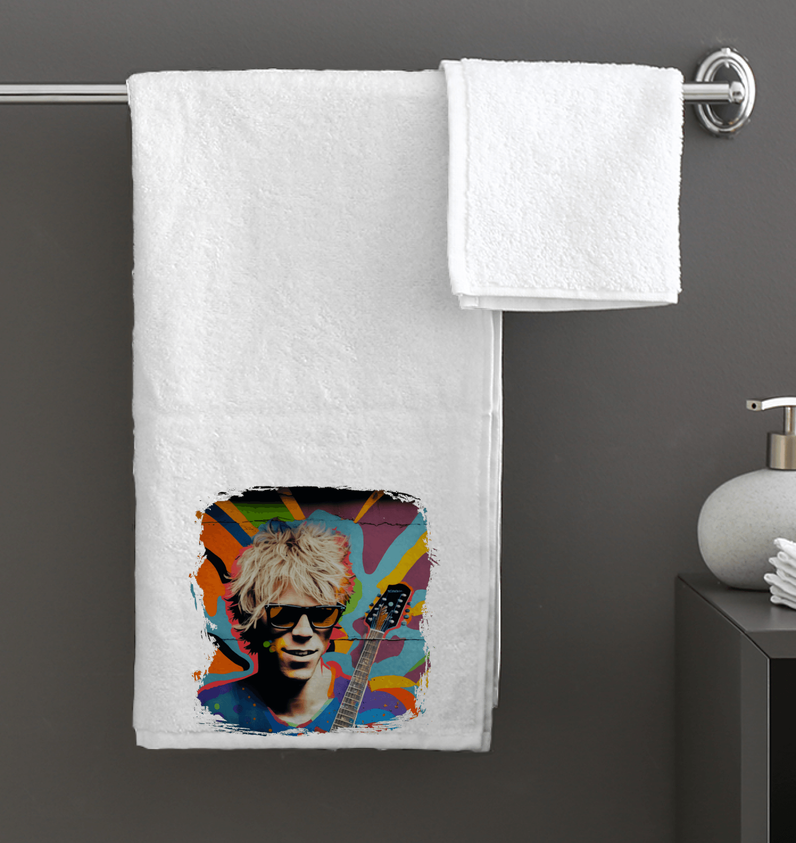 Playing With Dynamic Energy Bath Towel - Beyond T-shirts