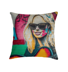 Playing With Musical Fire Indoor Pillow - Beyond T-shirts