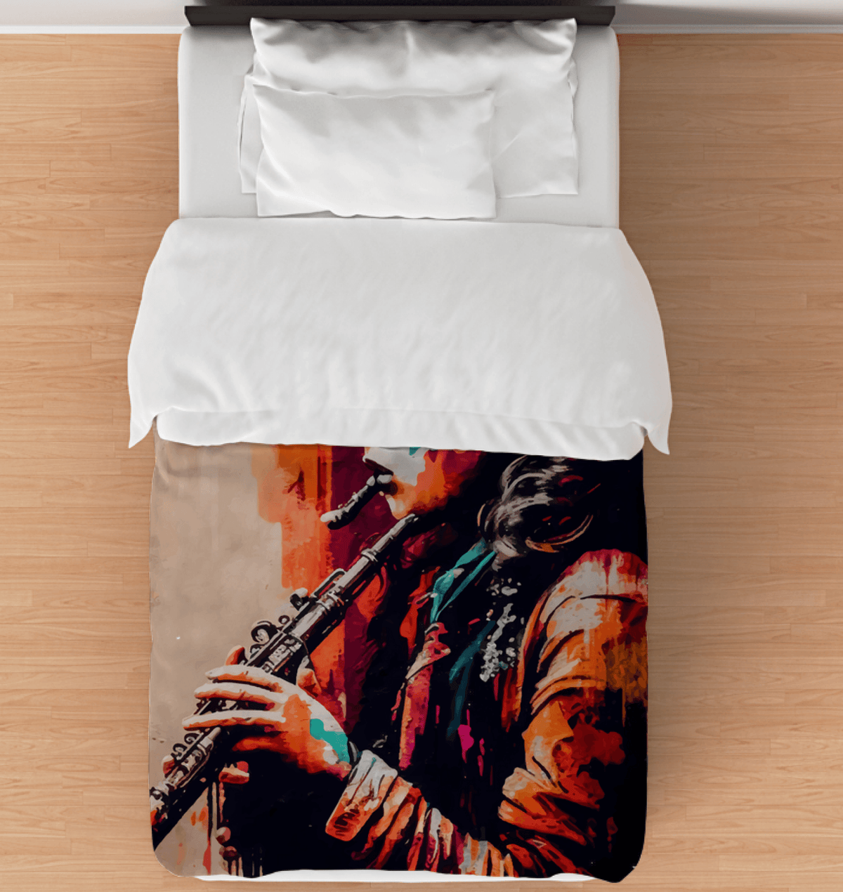 Playing With Soulful Breaths Duvet Cover - Beyond T-shirts