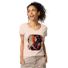 Playing With Soulful Breaths Women’s Basic Organic T-shirt - Beyond T-shirts