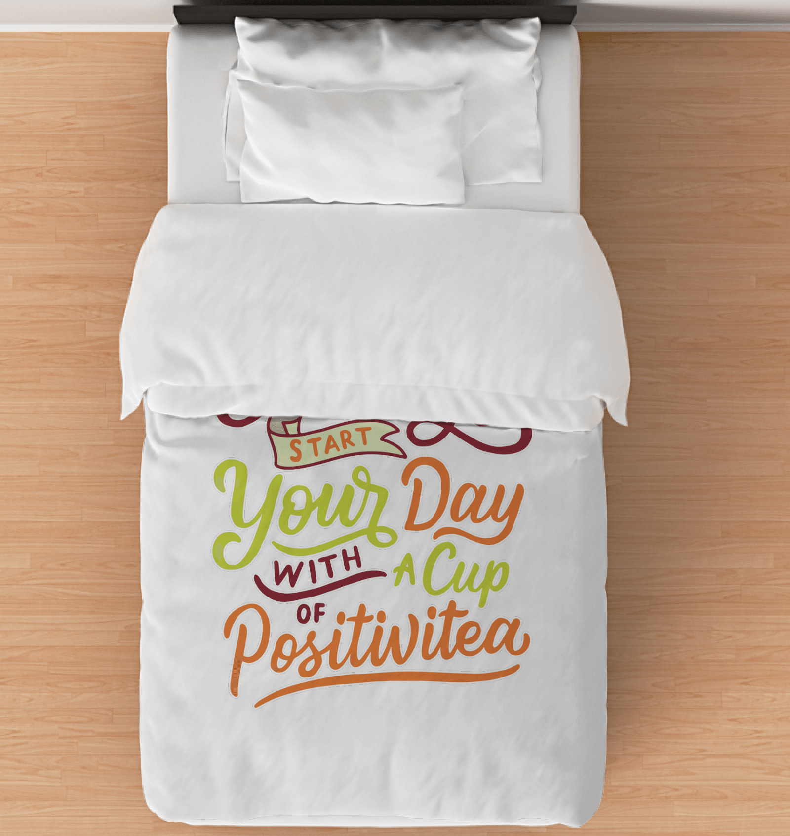 Positivitea Comforter Twin - Beyond T-shirts