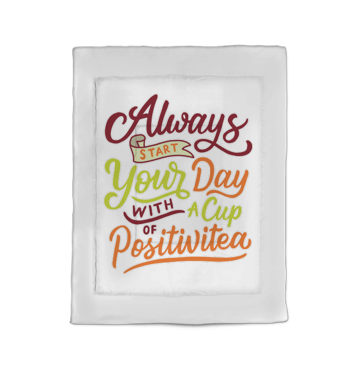 Positivitea Comforter Twin - Beyond T-shirts