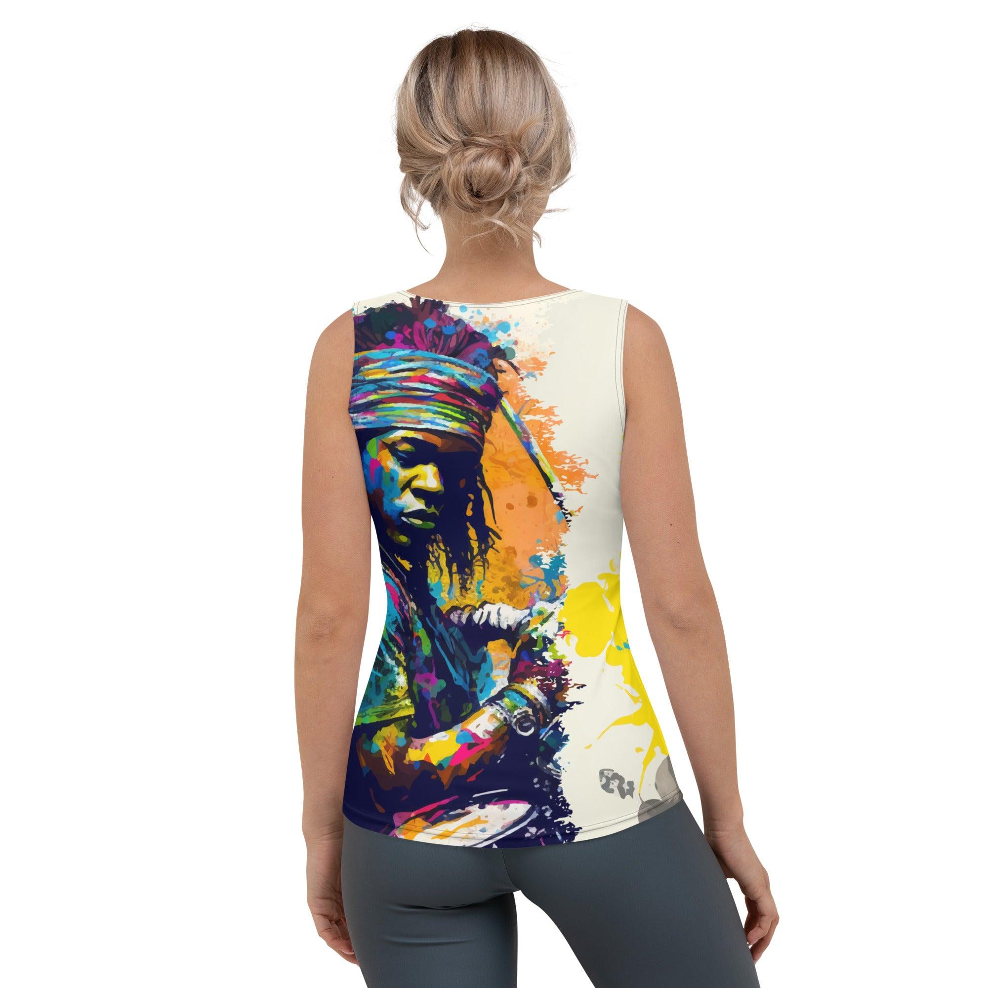 Pounding The Skins Hard Sublimation Cut & Sew Tank Top - Beyond T-shirts